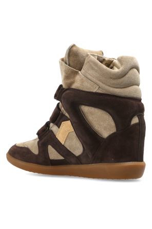 Isabel Marant Wildleder-Schuhe mit Keilabsatz „Bekett“