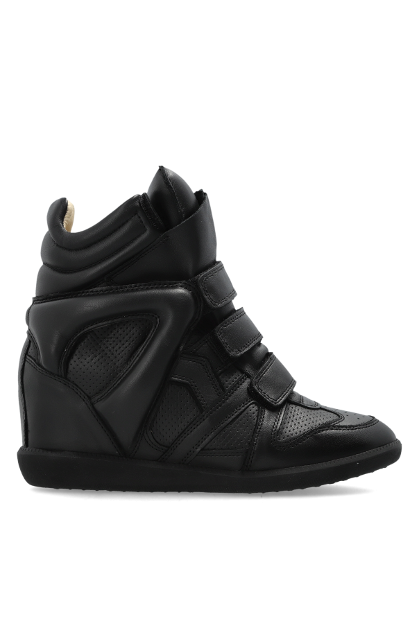 Suede wedge sneakers 'Bekett' od Isabel Marant