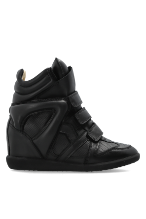 Suede wedge sneakers 'Bekett'