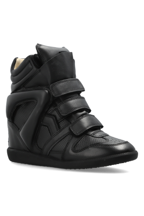 Isabel Marant Suede wedge sneakers 'Bekett'