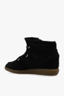 Isabel Marant BLACK ‘Bobby’ wedge boots