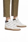 Isabel Marant WHITE 'Bilsy' wedge sneakers