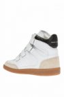 Isabel Marant WHITE 'Bilsy' wedge sneakers