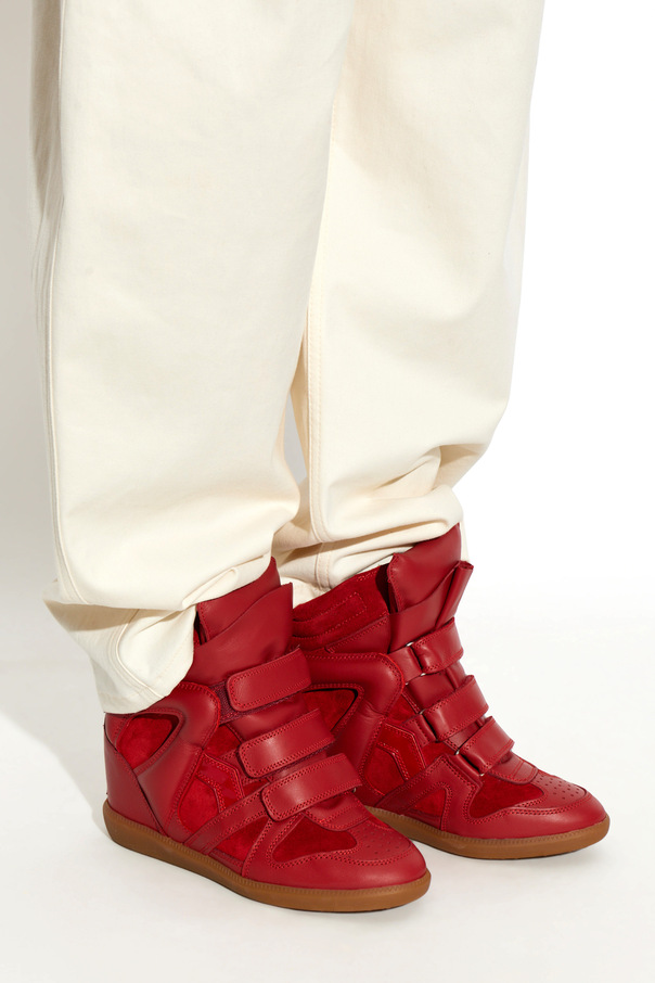 Isabel Marant Suede wedge heel shoes "Bekett Ring"