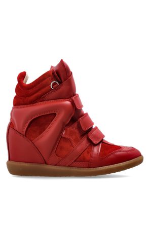 Suede wedge heel shoes "Bekett Ring"