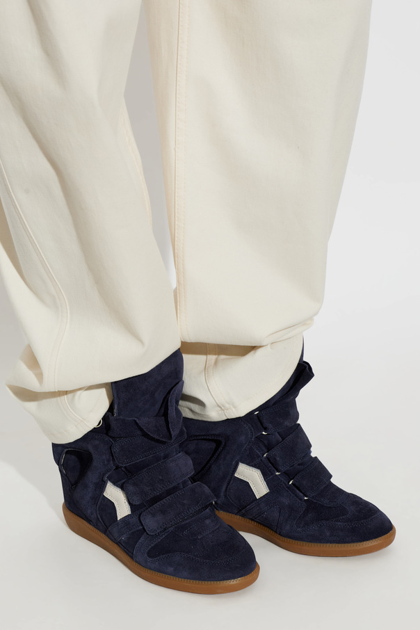 Isabel Marant Suede wedge shoes "Bekett Ring"
