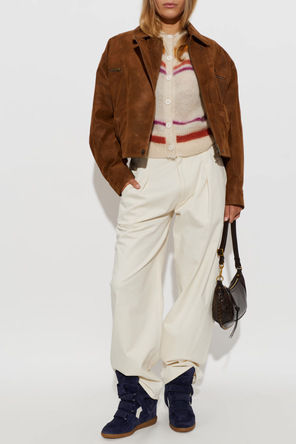 Isabel Marant Suede wedge shoes "Bekett Ring"