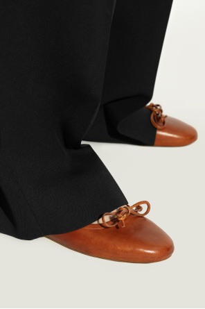 Leather ballet flats od JW Anderson