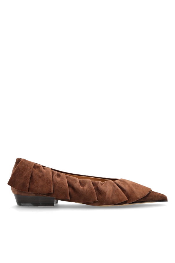 Suede ballet flats od JW Anderson