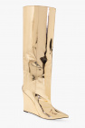 Jimmy Choo GOLD ‘Blake’ wedge boots
