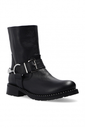 Sophia Webster ‘Blake’ leather ankle boots