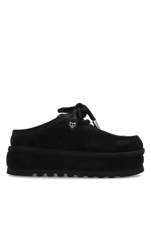Wildleder-Schuhe auf Plateausohle „Blizzard“