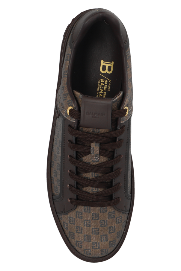 Louis Vuitton Brown/Black Monogram Canvas and Leather Match Up Low Top  Sneakers Size 44 Louis Vuitton | The Luxury Closet