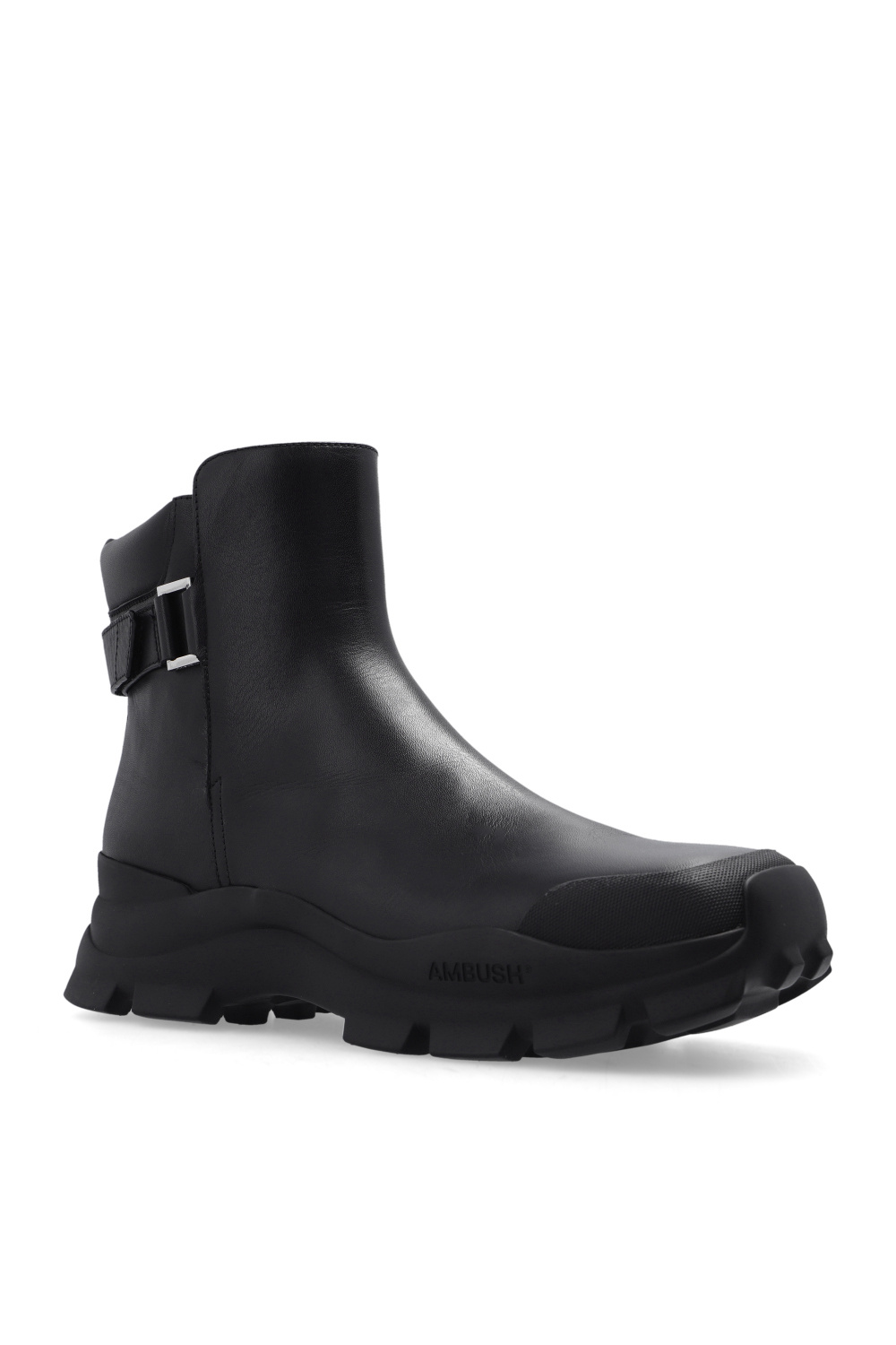 Ambush Leather ankle boots