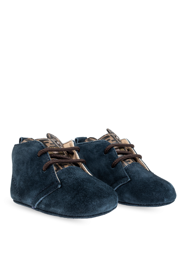 Fendi Kids Suede shoes