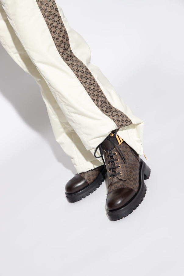 balmain blazer ‘Romy’ ankle boots