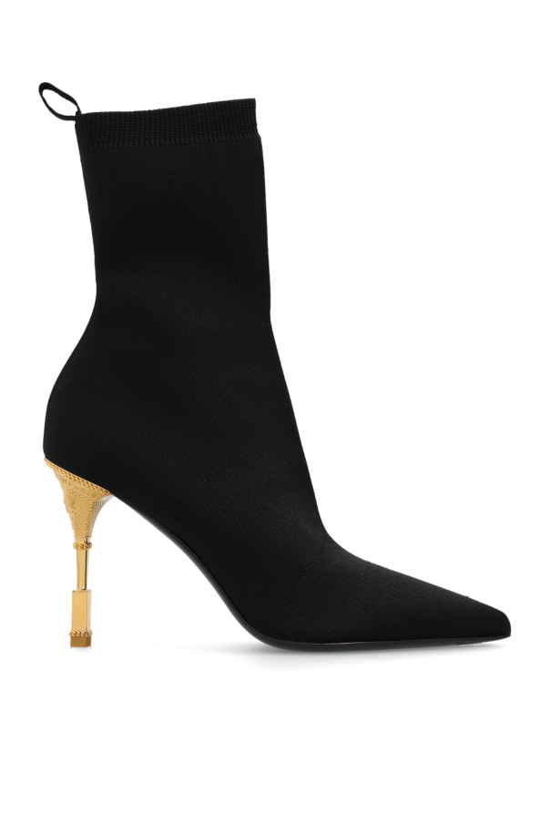 ‘Moneta’ heeled ankle boots od Balmain