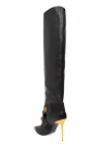 Balmain ‘Alma’ heeled boots in leather