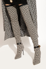 Balmain beige ‘Raven’ heeled boots