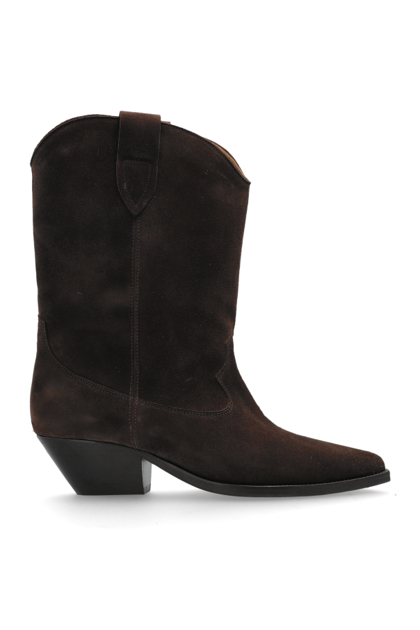 Suede heeled ankle boots "Duerto" od Isabel Marant