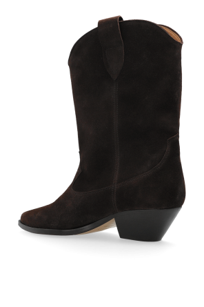 Isabel Marant Suede heeled ankle boots "Duerto"