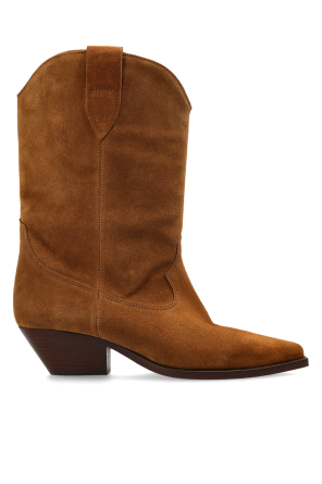 Suede heeled ankle boots "Duerto"