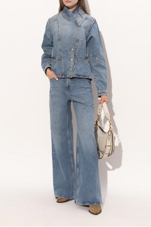 Isabel Marant Zamszowe kowbojki ‘Duerto’