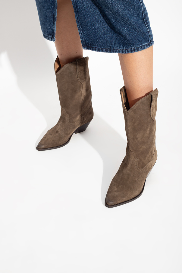 Isabel Marant ‘Duerto’ heeled knee-high ankle boots