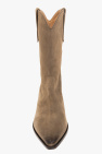 Isabel Marant beige ‘Duerto’ heeled ankle boots