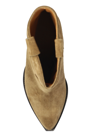 Isabel Marant Botines de ante con tacón ‘Leyane’