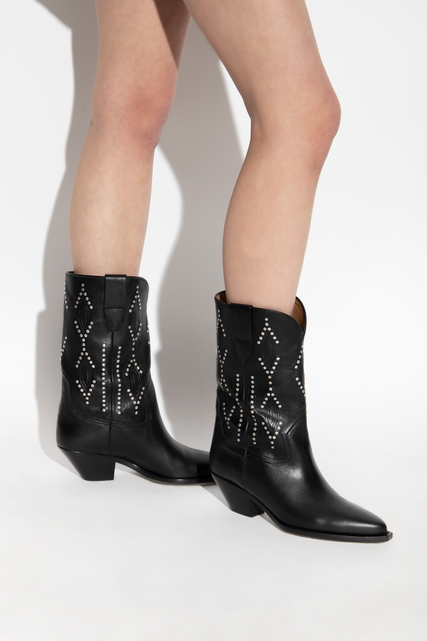 Isabel Marant ‘Dahope’ leather cowboy boots
