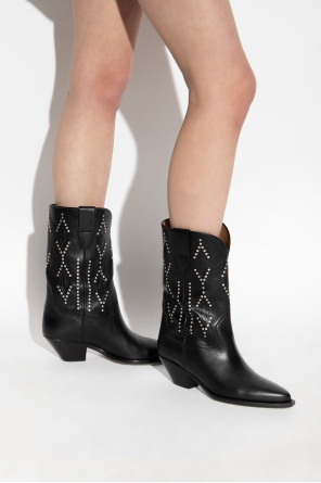 ‘dahope’ leather cowboy boots od Isabel Marant