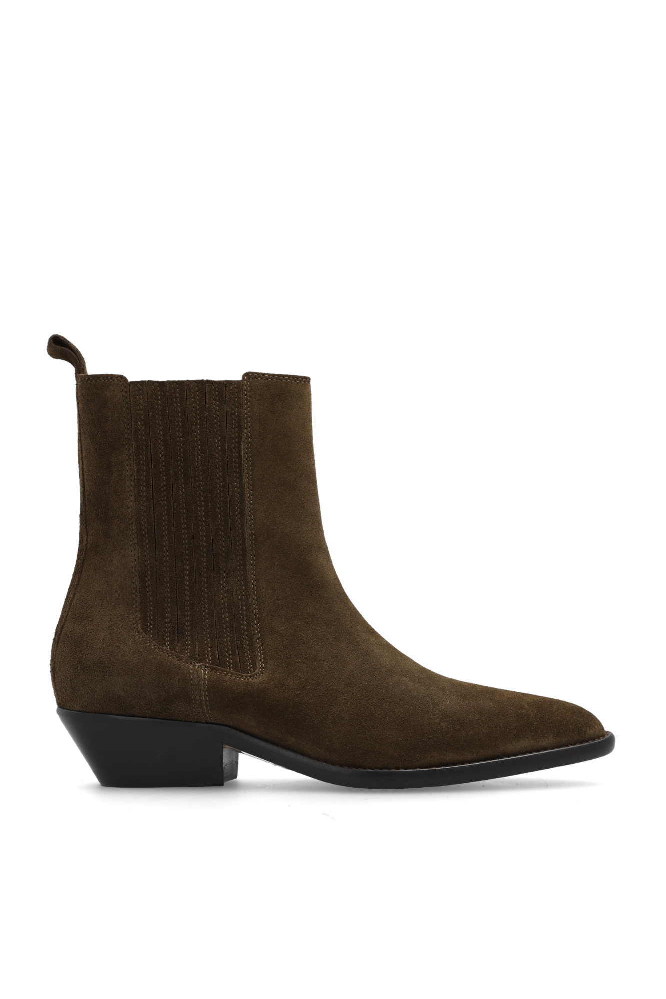 GenesinlifeShops Canada - Brown 'Delena' heeled ankle boots Isabel