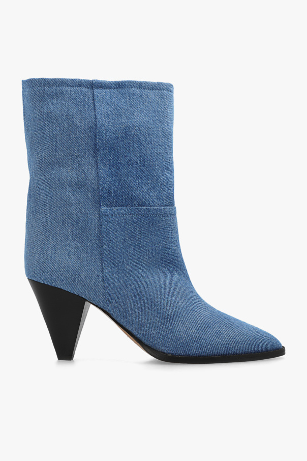 ‘Rouxa’ heeled ankle boots od Isabel Marant