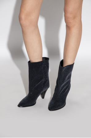 ‘rouxa’ heeled ankle boots od Isabel Marant