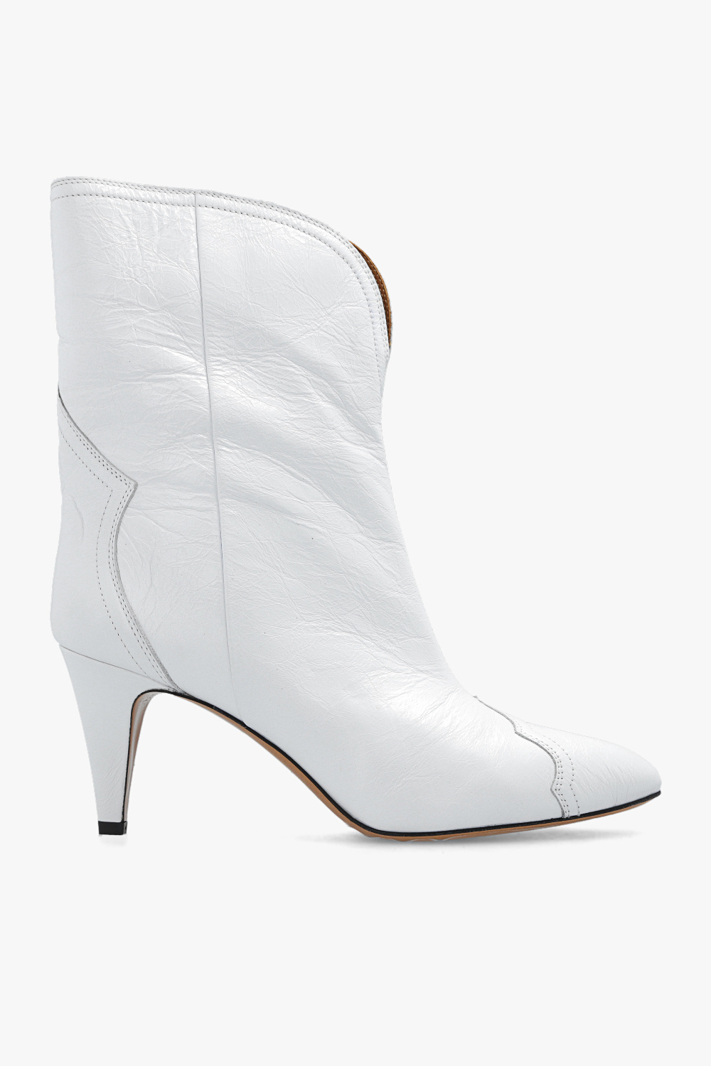 Isabel Marant ‘Dytho’ leather heeled boots