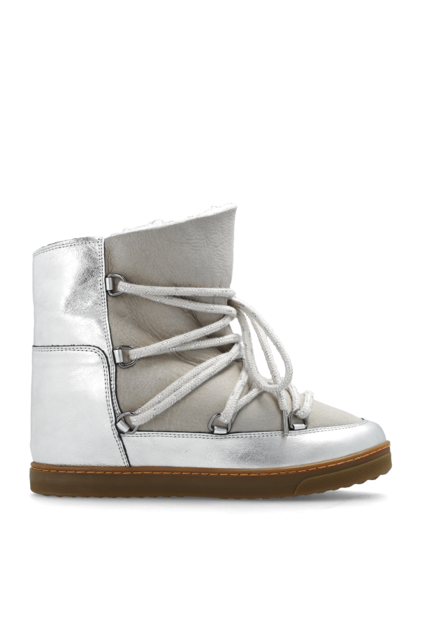 ‘Nowles’ wedge boots od Isabel Marant