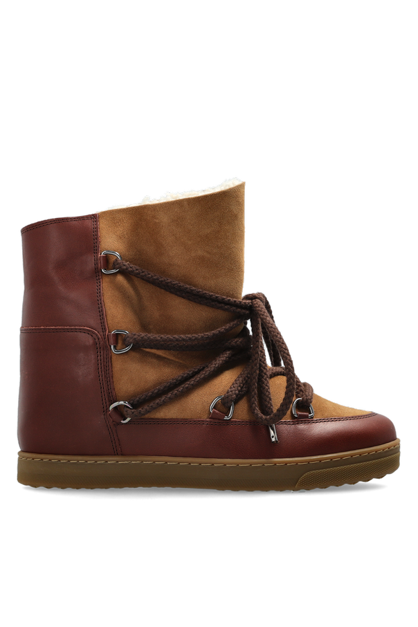 'Nowles' wedge snow boots od Isabel Marant