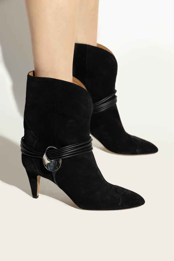 Isabel Marant Heeled ankle boots `Dytho`