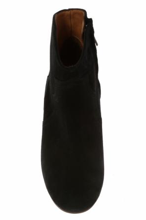 Isabel Marant 'Dicker' suede heel ankle boots