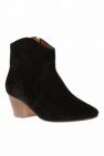 Isabel Marant 'Dicker' suede heel ankle boots