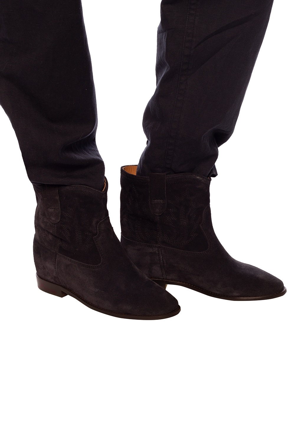 fire Ikke nok kit Crisi' stitched ankle boots Isabel Marant - Vitkac US