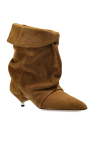 Isabel Marant Suede heeled ankle boots Edrik