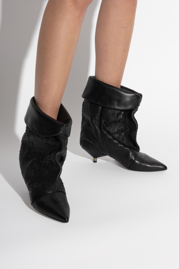 Isabel Marant Botins de salto "Edrik"