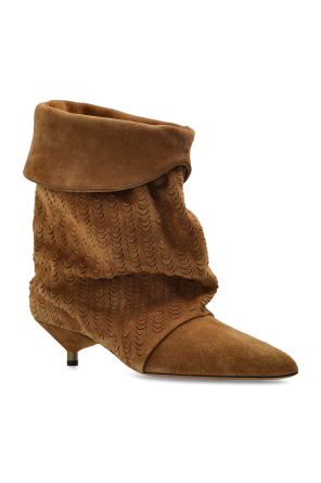 Isabel Marant Botines de ante con tacón ‘Edrik’