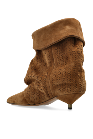 Isabel Marant Botines de ante con tacón ‘Edrik’