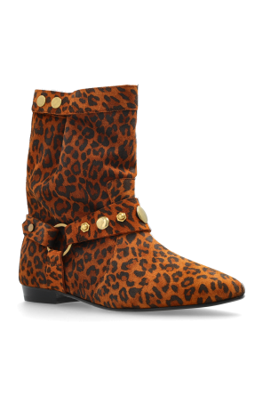 Isabel Marant Suede ankle boots `Stania`