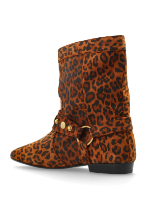 Isabel Marant Suede ankle boots `Stania`