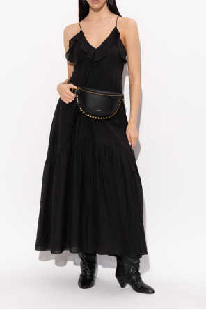 Isabel Marant Leder-Stiefeletten mit Absatz ‘Dalby’