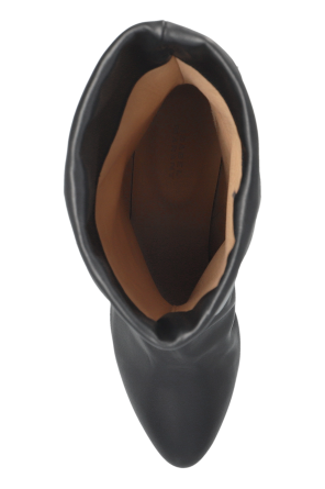 Isabel Marant Leder-Stiefeletten mit Absatz ‘Dalby’